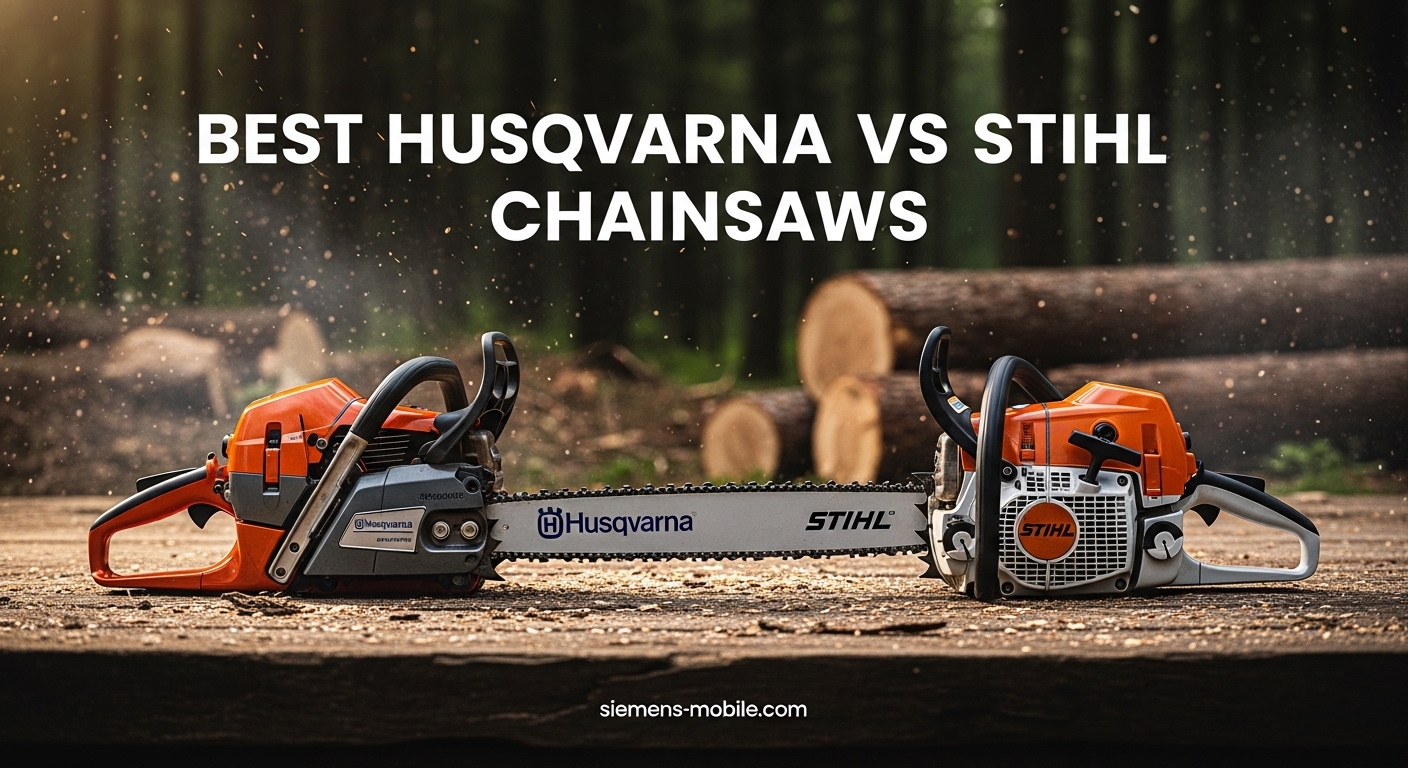 Best Husqvarna vs Stihl Chainsaws