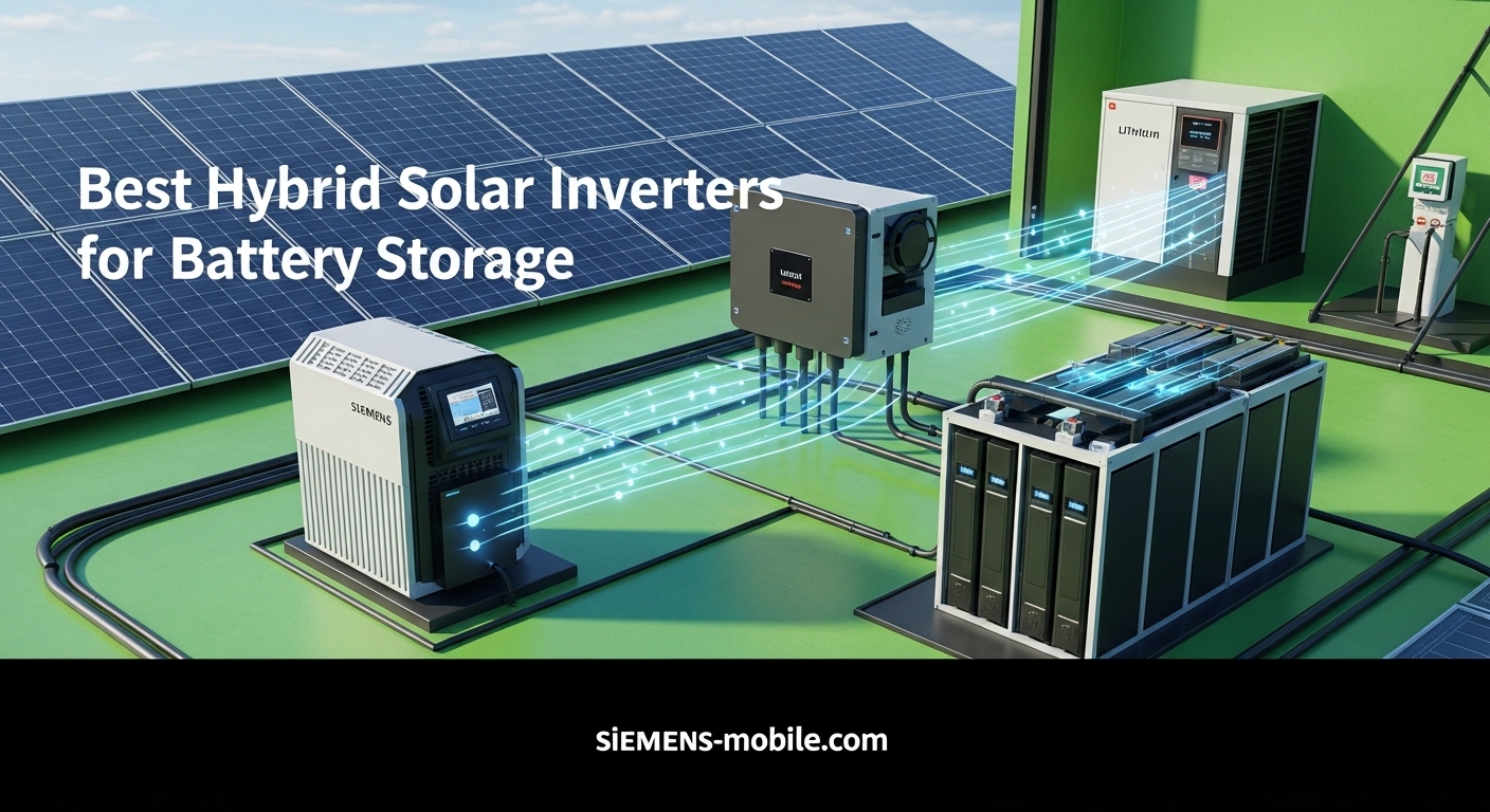 Best Hybrid Solar Inverters for Battery Storage
