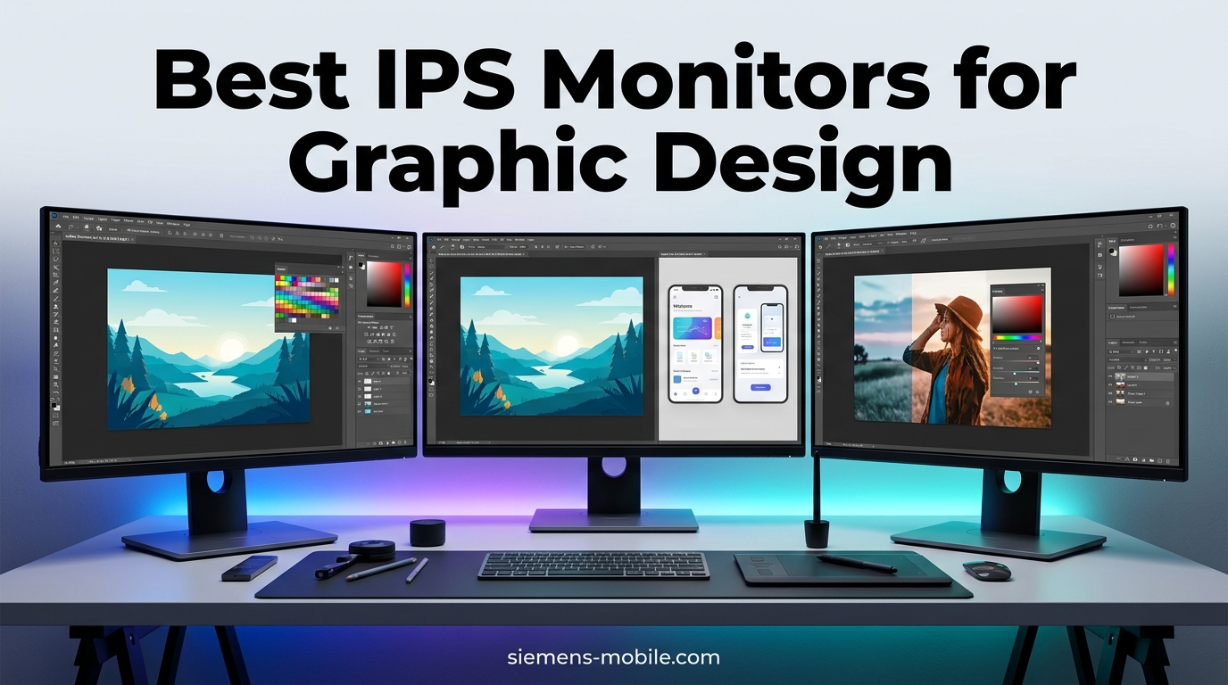 Best IPS Monitors for Graphic Design
