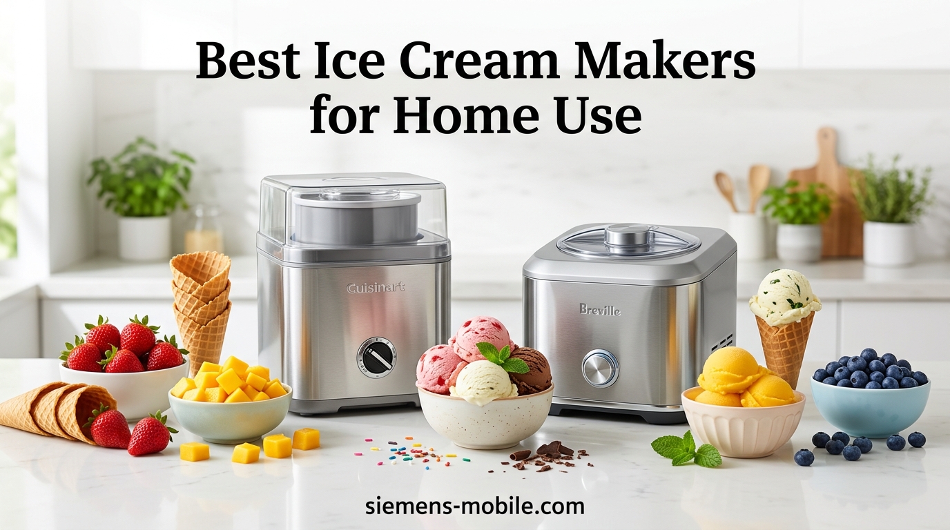 Best Ice Cream Makers for Home Use