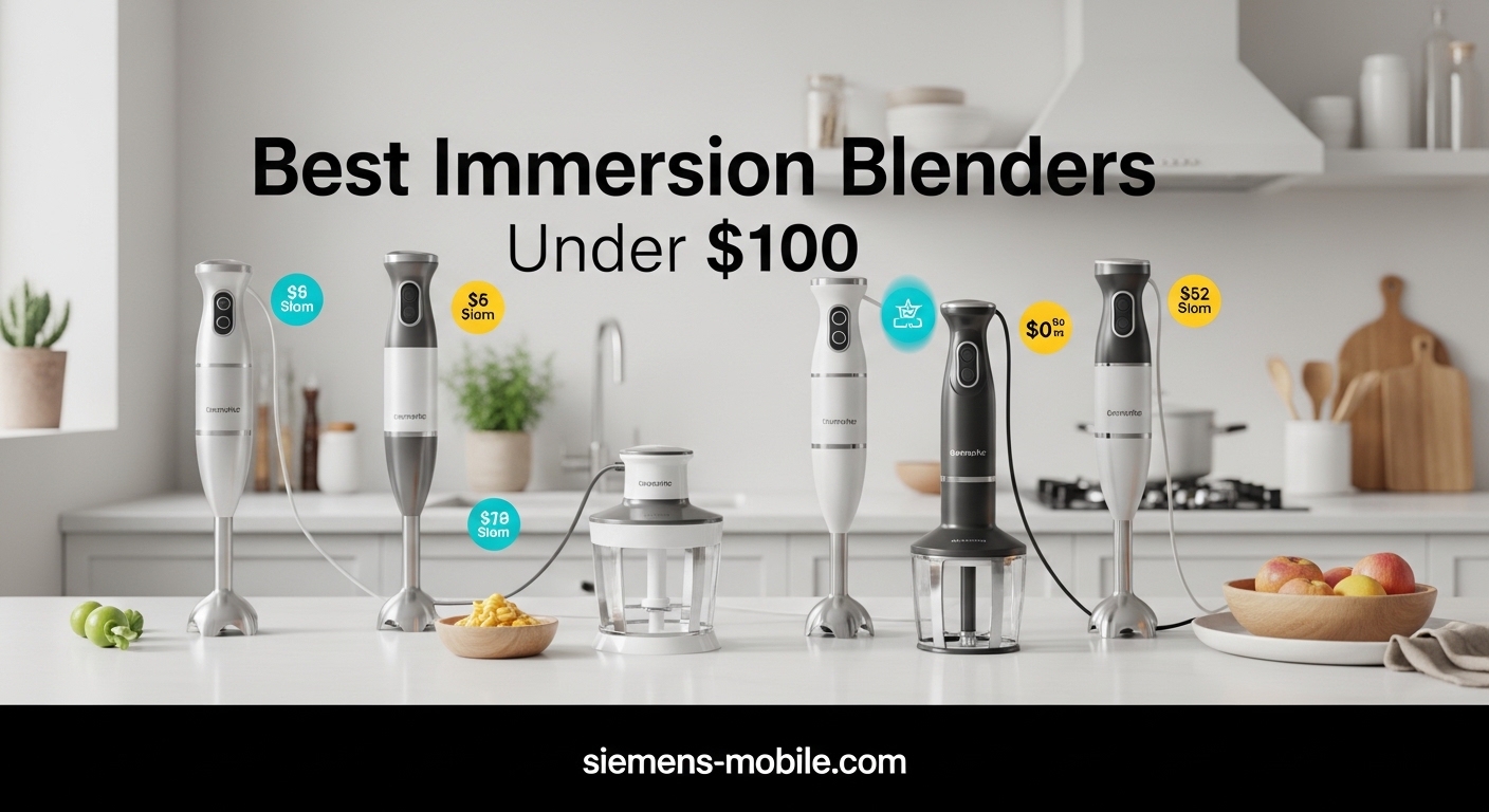Best Immersion Blenders Under $100