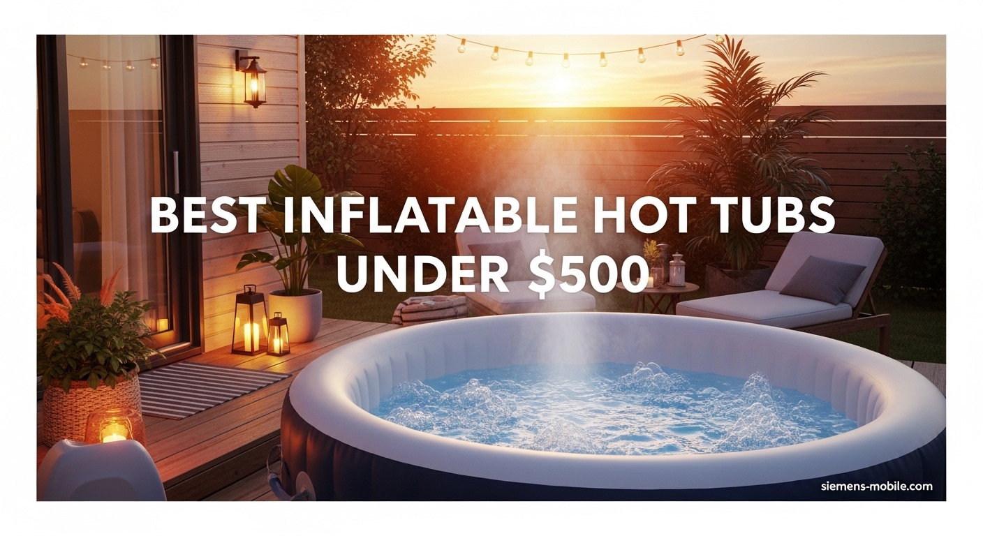 Best Inflatable Hot Tubs Under $500