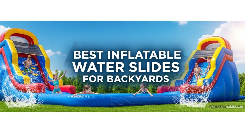 Best Inflatable Water Slides for Backyards