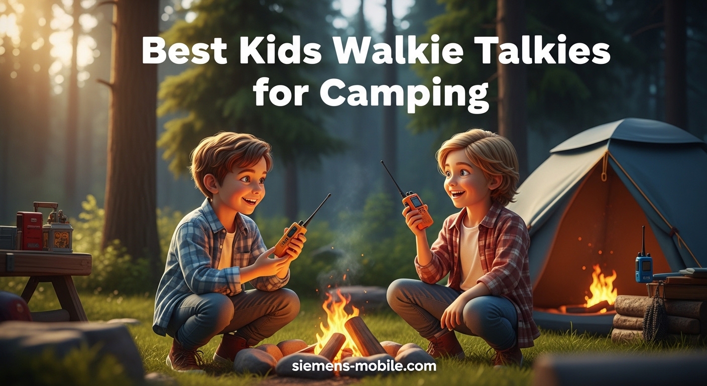 Best Kids Walkie Talkies for Camping