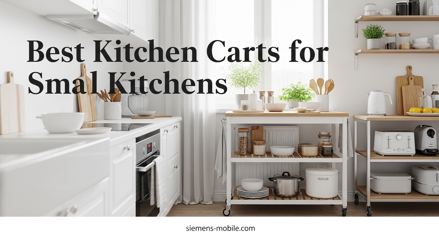 Best Kitchen Carts for Small Kitchens