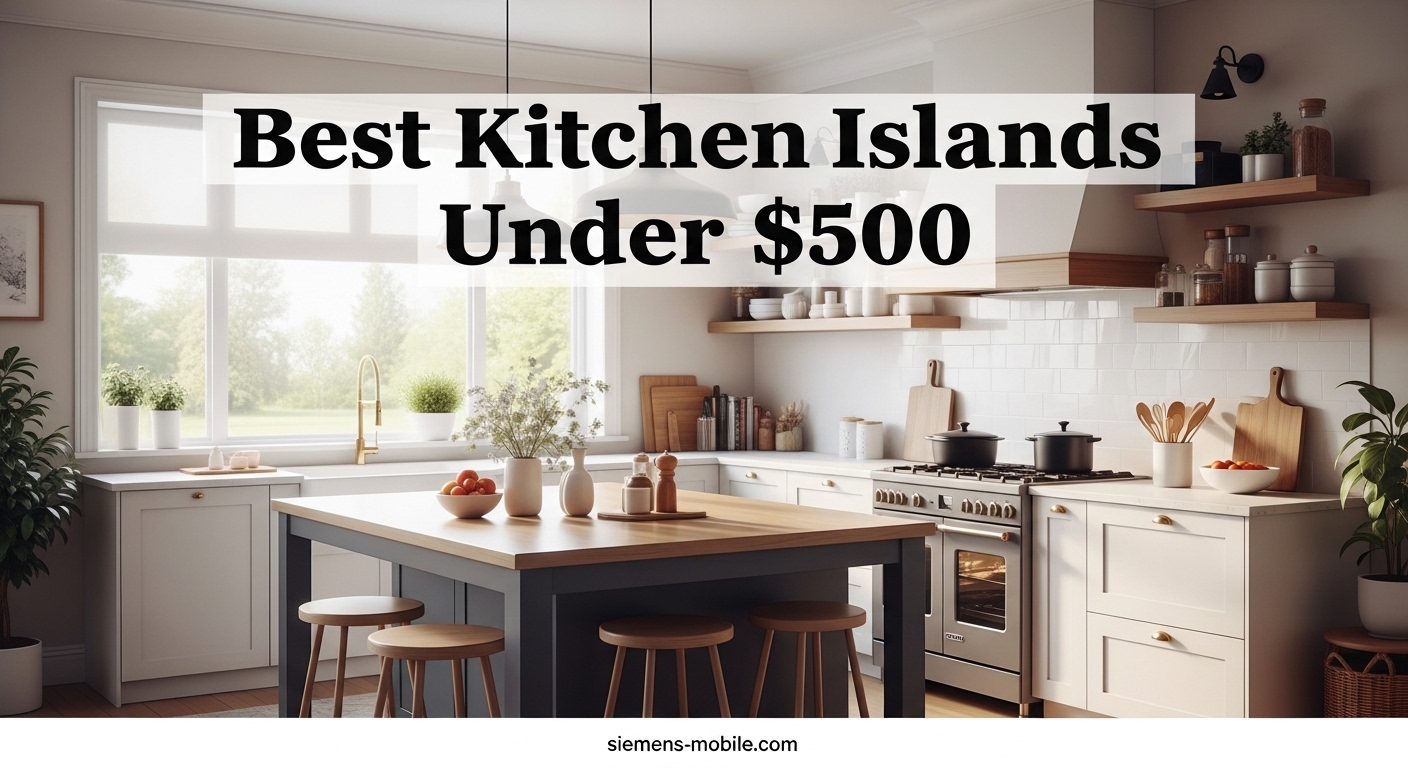 Best Kitchen Islands Under $500