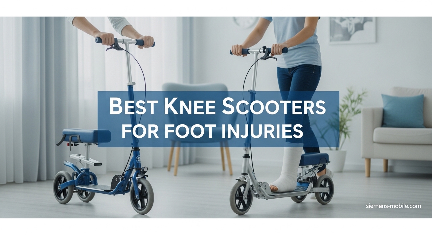 Best Knee Scooters for Foot Injuries