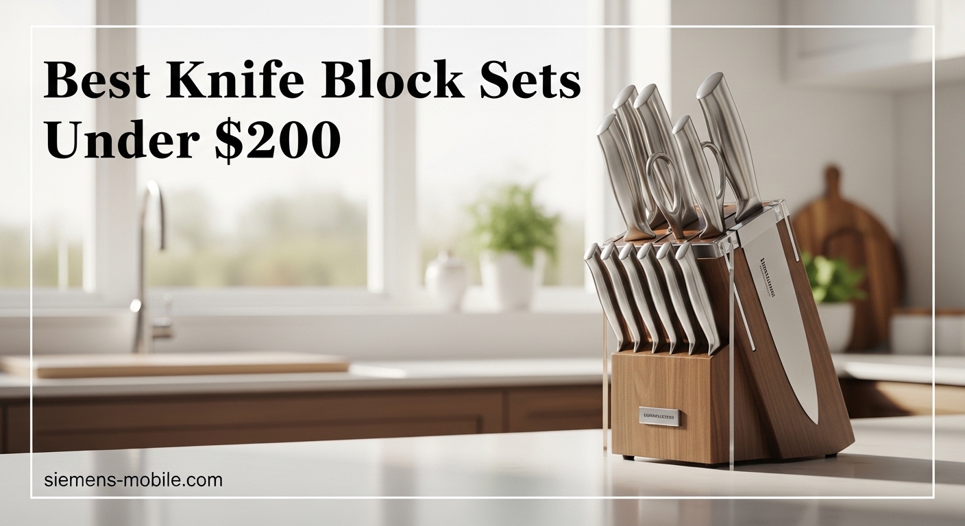 Best Knife Block Sets Under $200