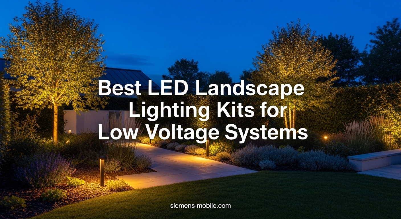 Best LED Landscape Lighting Kits for Low Voltage Systems