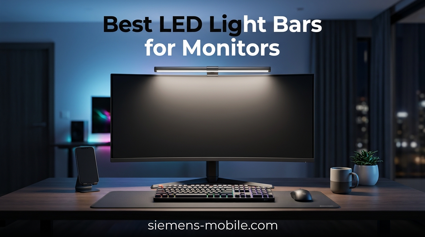 Best LED Light Bars for Monitors