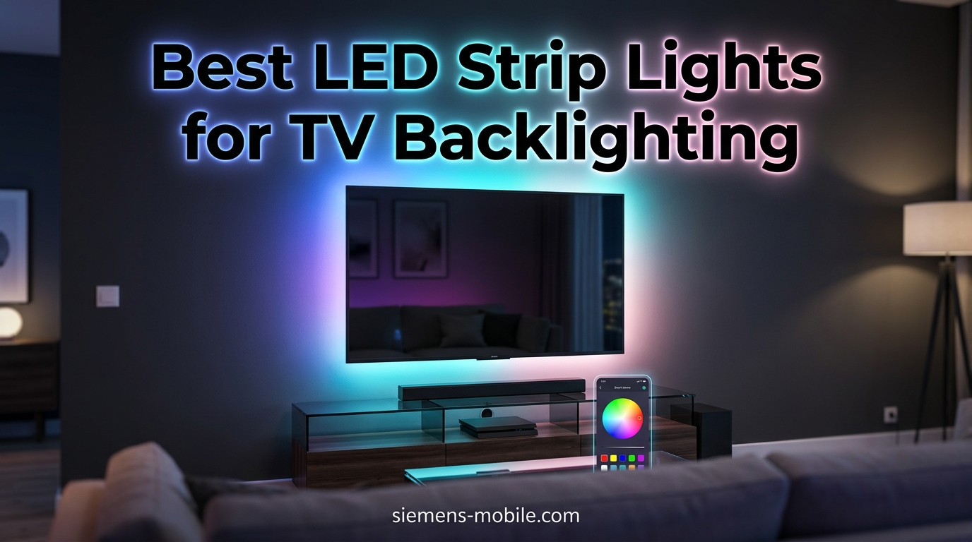 Best LED Strip Lights for TV Backlighting