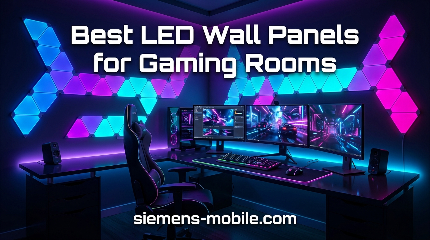 Best LED Wall Panels for Gaming Rooms