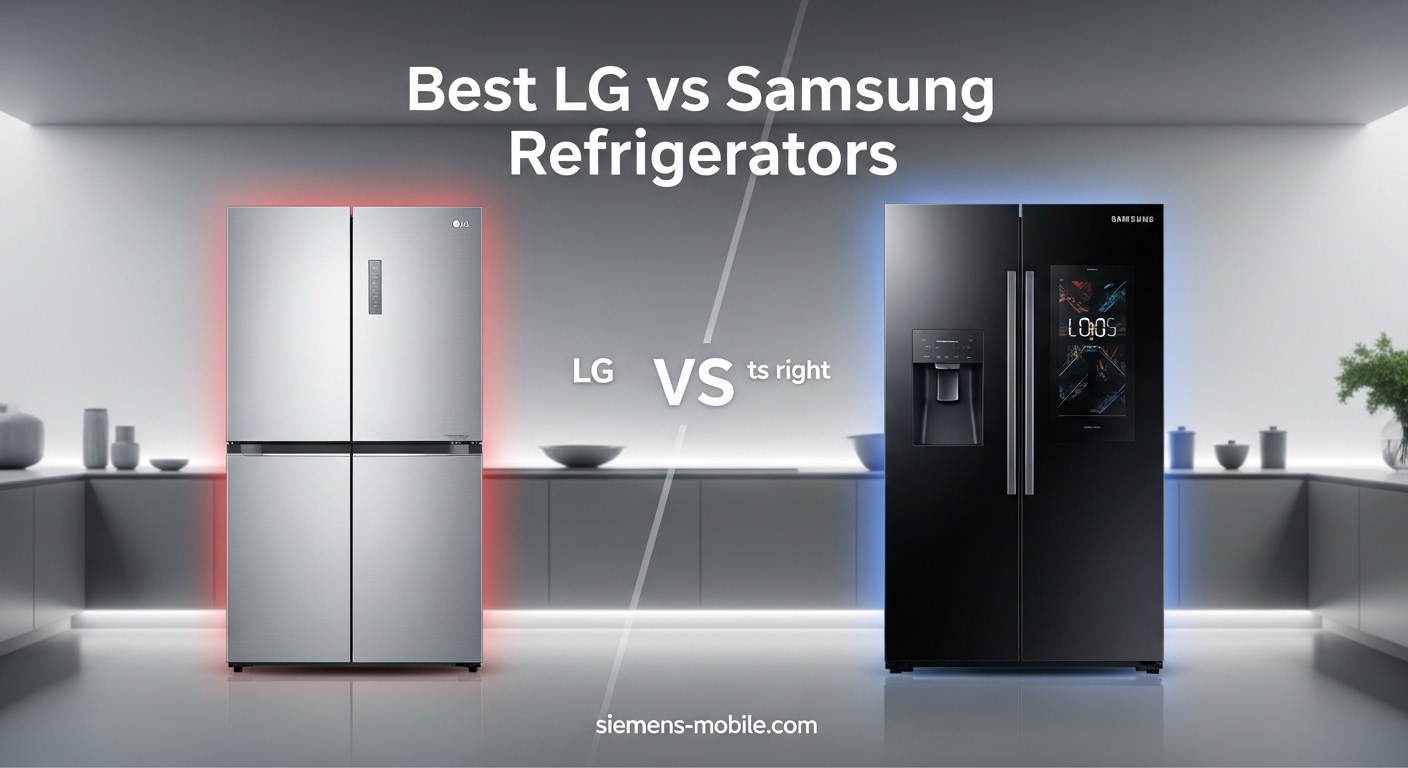 Best LG vs Samsung Refrigerators