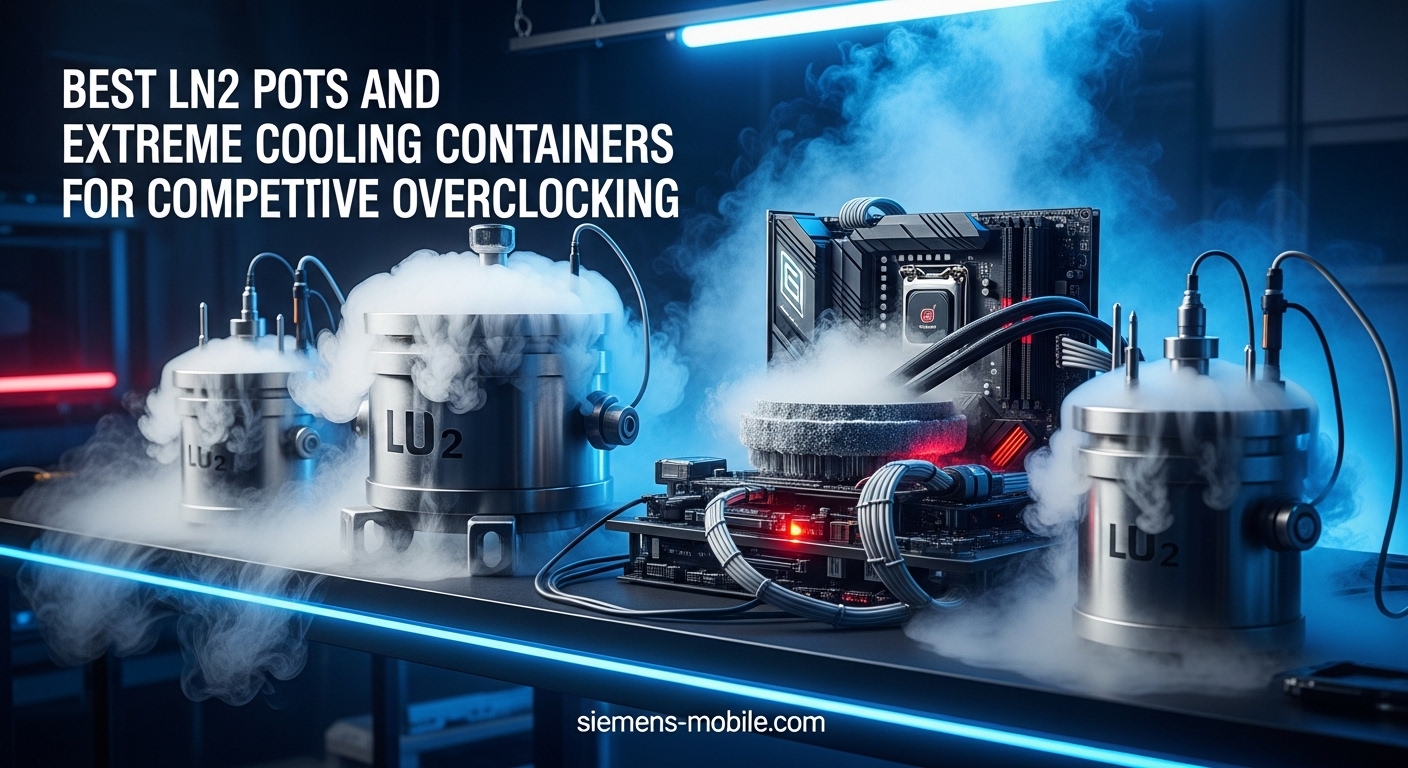 Best LN2 Pots and Extreme Cooling Containers for Competitive Overclocking