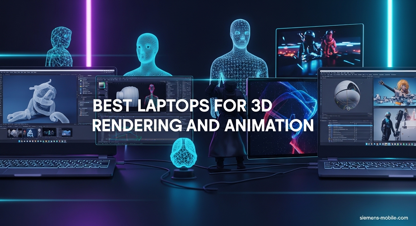 Best Laptops for 3D Rendering and Animation