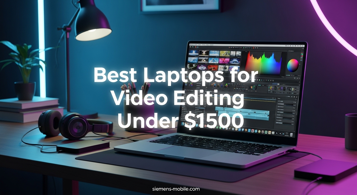 Best Laptops for Video Editing Under $1500