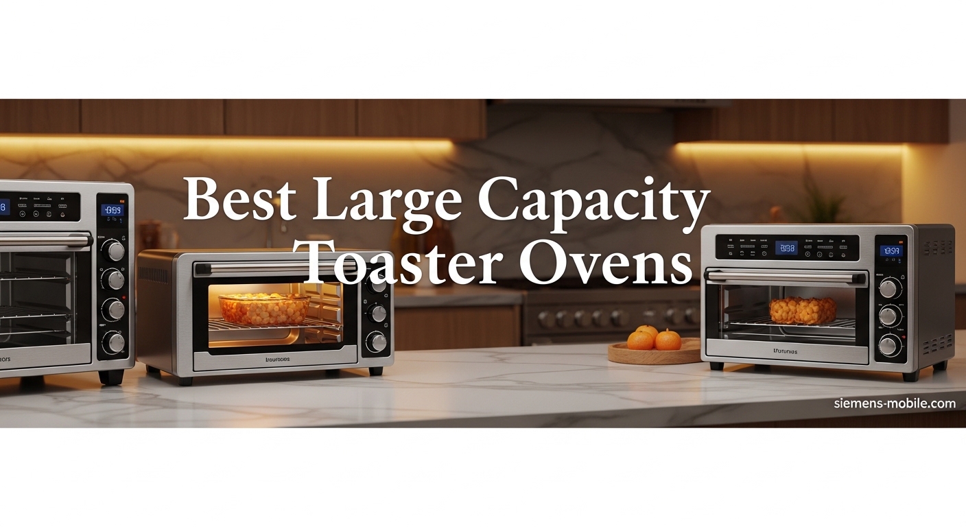 Best Large Capacity Toaster Ovens
