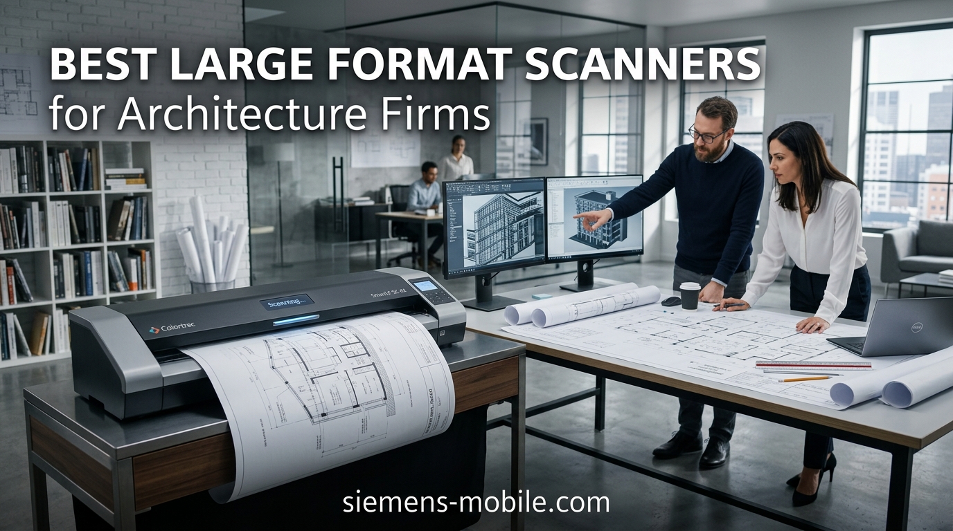 Best Large Format Scanners for Architecture Firms