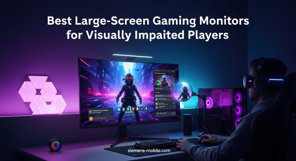 Best Large-Screen Gaming Monitors for Visually Impaired Players