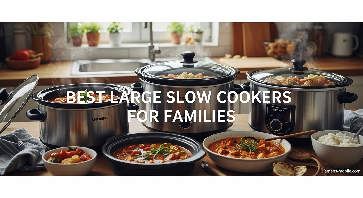 Best Large Slow Cookers for Families