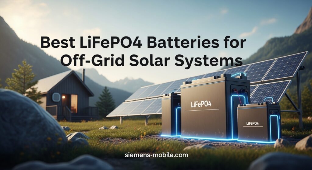 Best LiFePO4 Batteries for Off-Grid Solar Systems