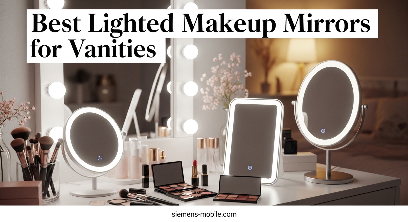 Best Lighted Makeup Mirrors for Vanities