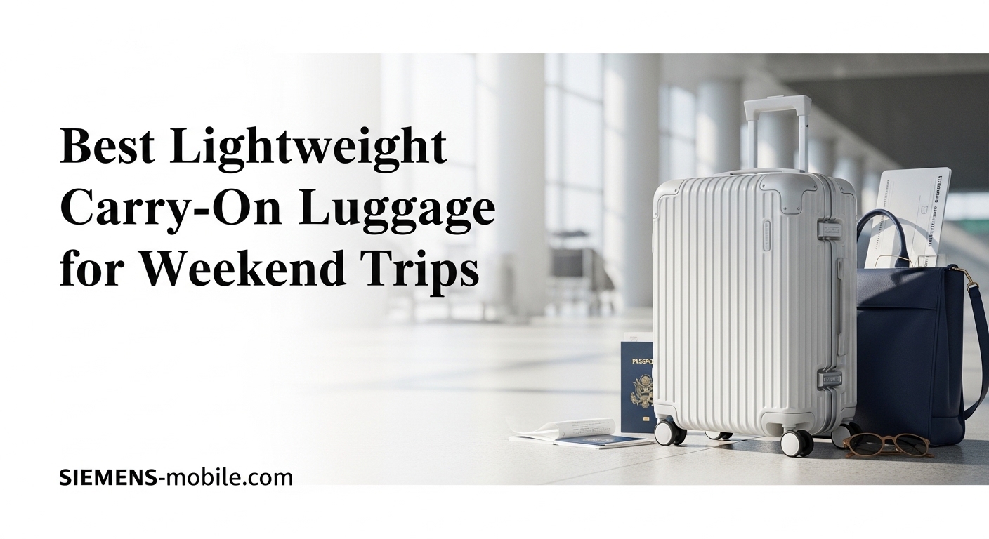 Best Lightweight Carry-On Luggage for Weekend Trips