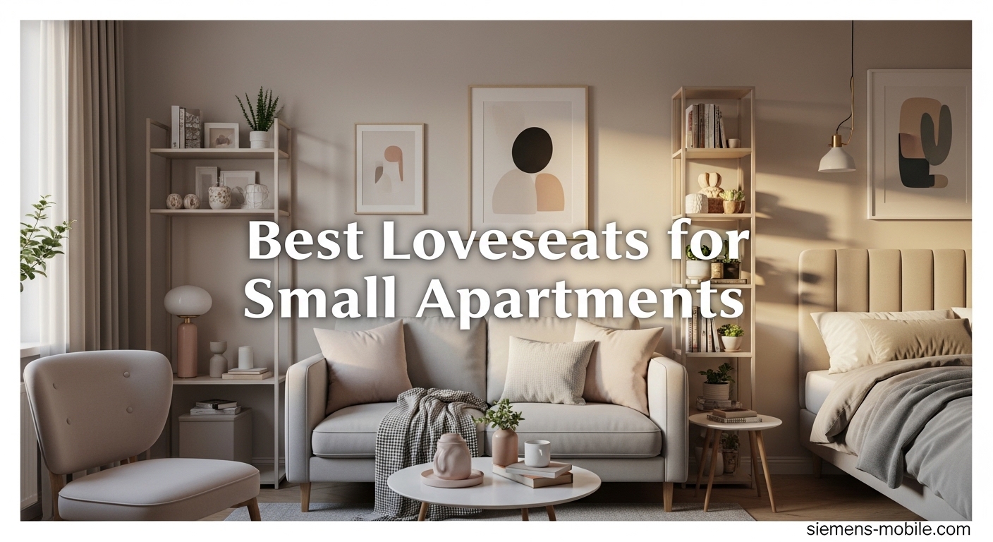 Best Loveseats for Small Apartments