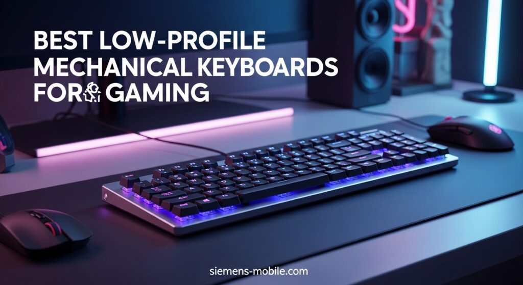 Best Low-Profile Mechanical Keyboards for Gaming