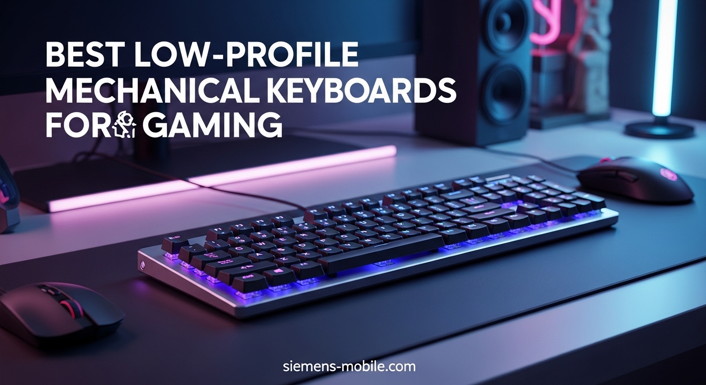 Best Low-Profile Mechanical Keyboards for Gaming