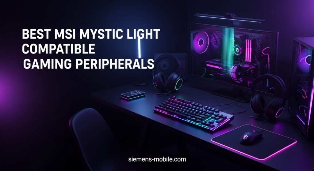 Best MSI Mystic Light Compatible Gaming Peripherals
