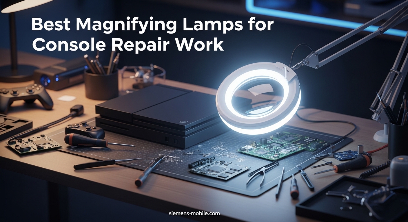 Best Magnifying Lamps for Console Repair Work