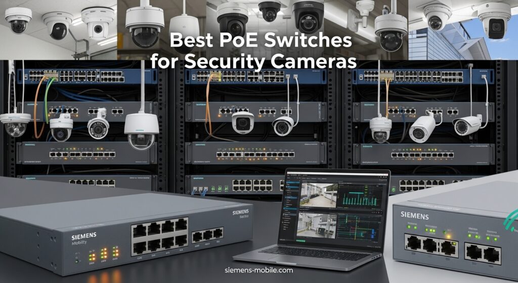 Best PoE Switches for Security Cameras