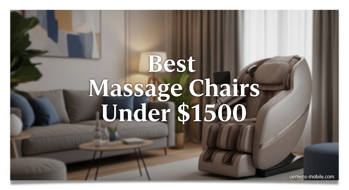 Best Massage Chairs Under $1500