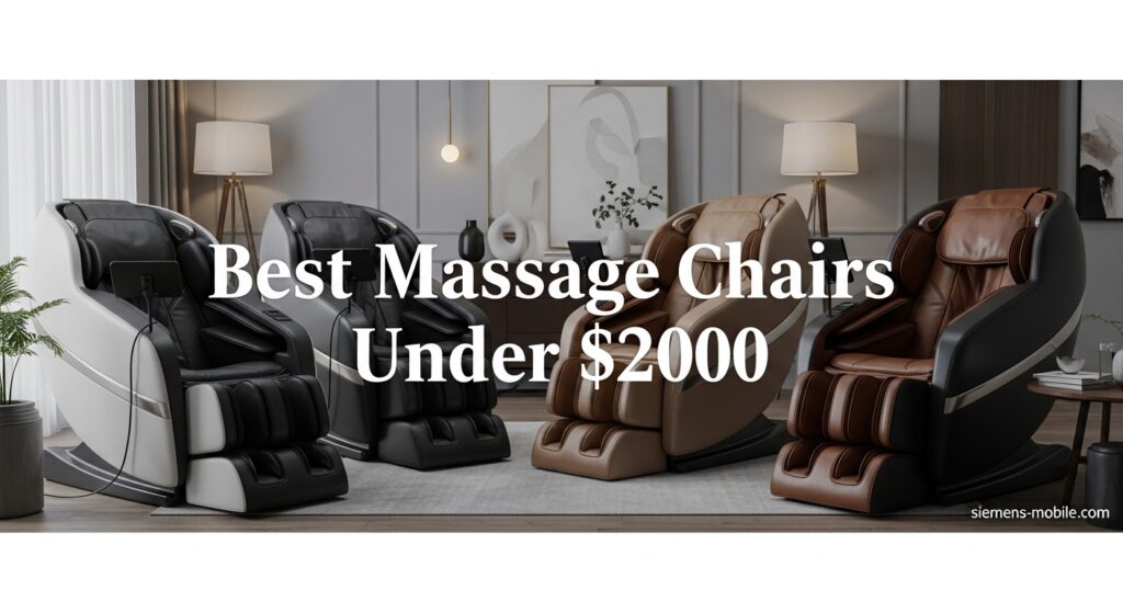 Best Massage Chairs Under $2000
