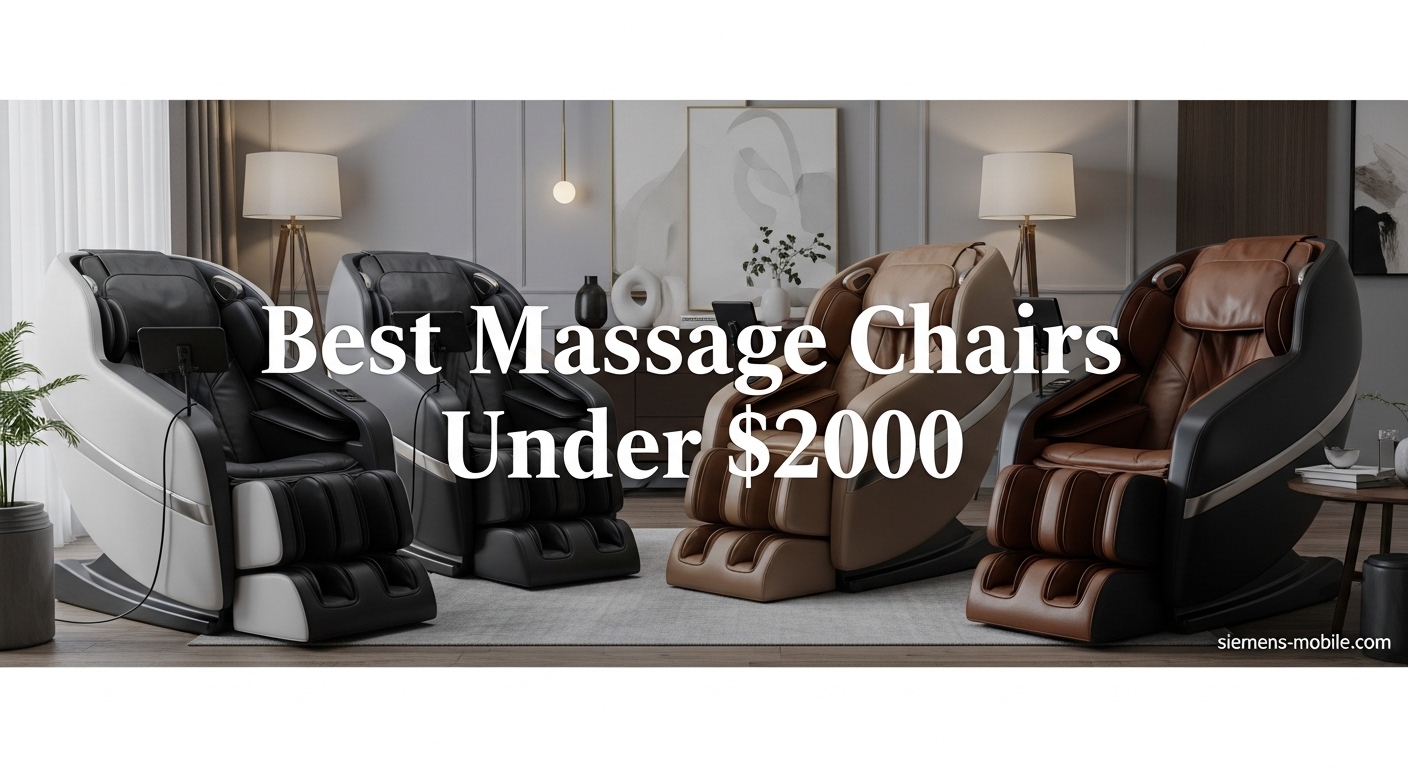 Best Massage Chairs Under $2000