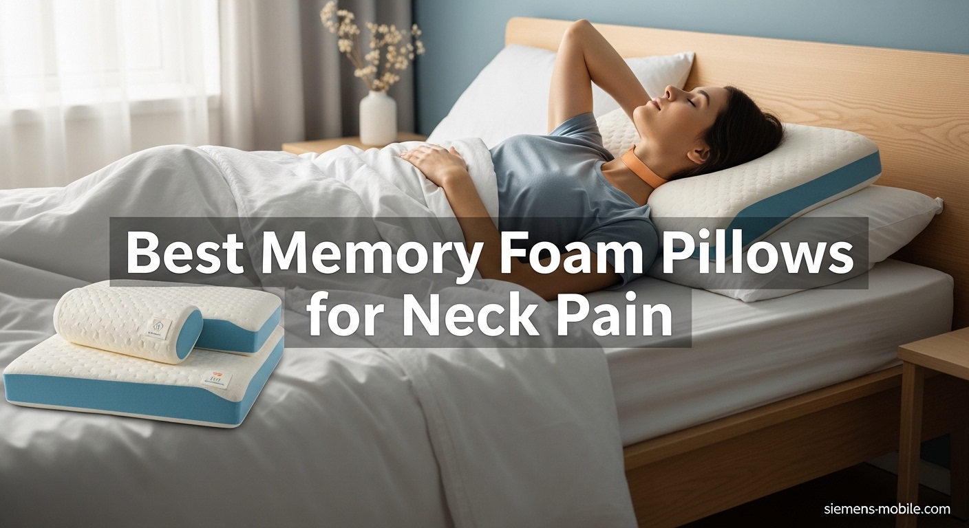 Best Memory Foam Pillows for Neck Pain