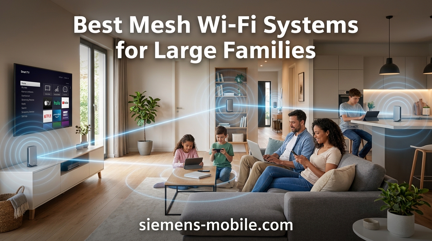 Best Mesh Wi-Fi Systems for Large Families
