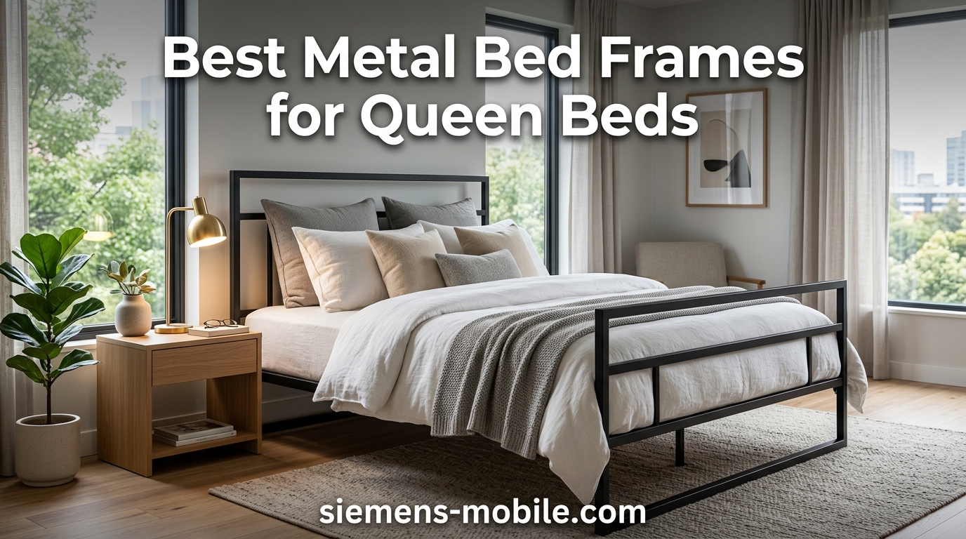 Best Metal Bed Frames for Queen Beds