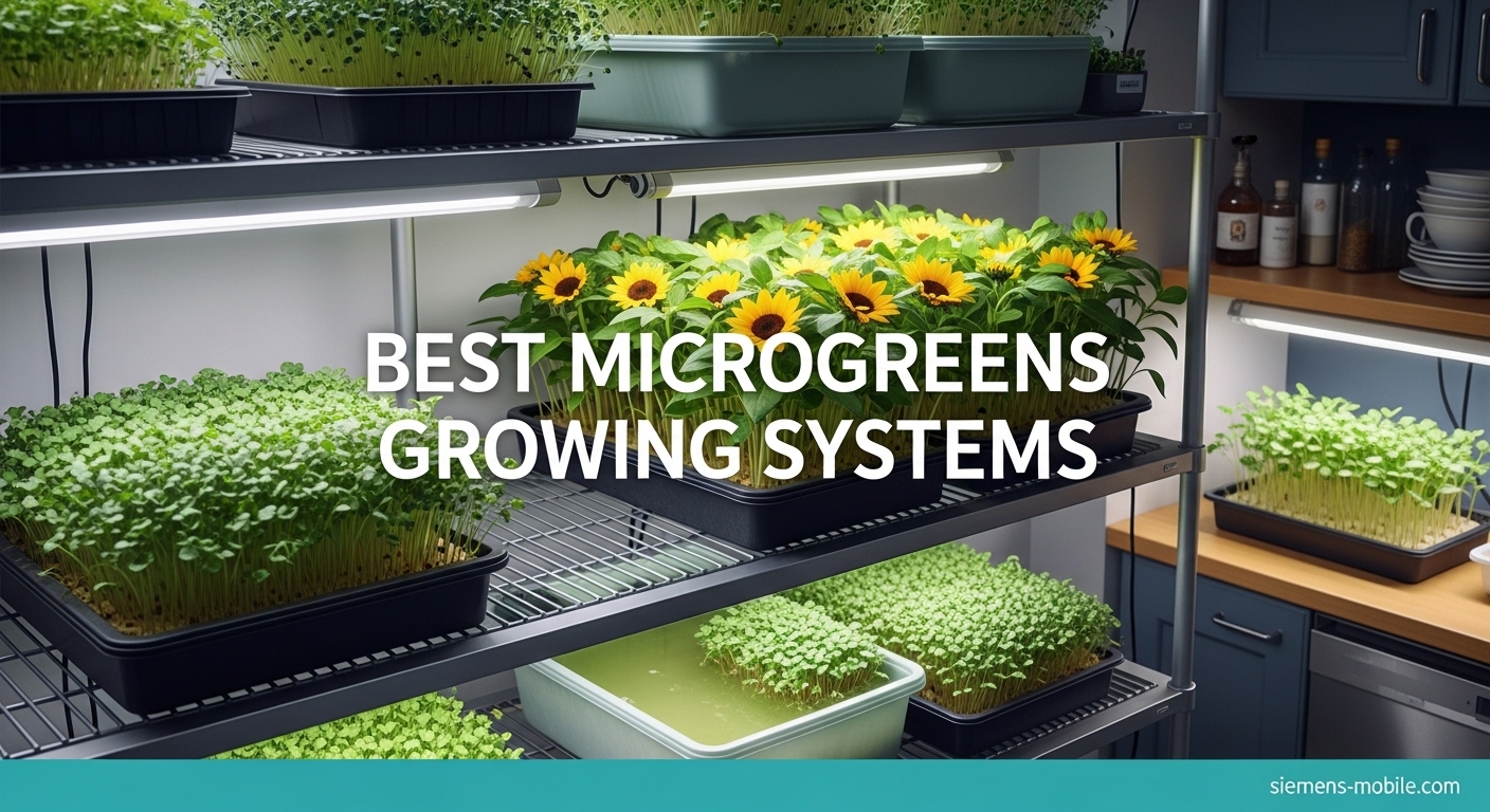 Best Microgreens Growing Systems