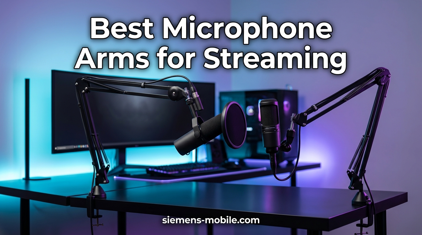Best Microphone Arms for Streaming