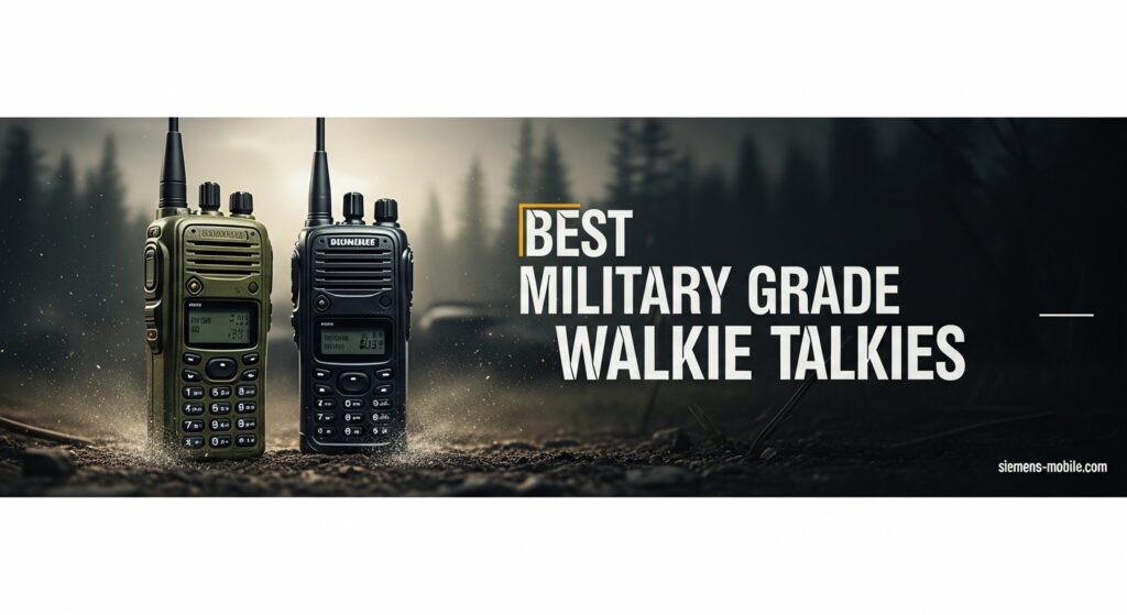 Best Military Grade Walkie Talkies