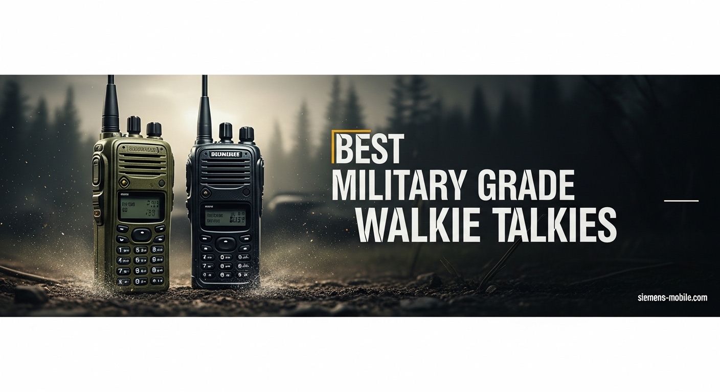 Best Military Grade Walkie Talkies