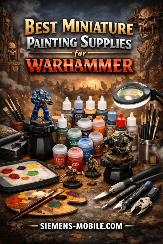 Best Miniature Painting Supplies for Warhammer