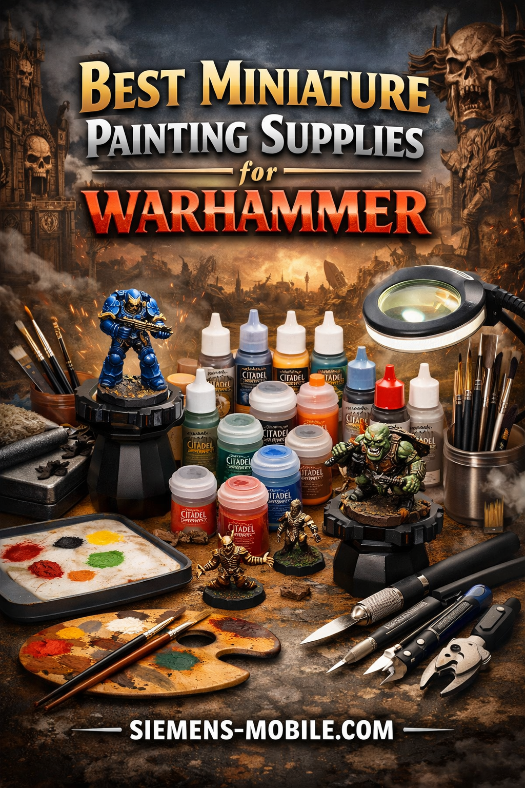 Best Miniature Painting Supplies for Warhammer