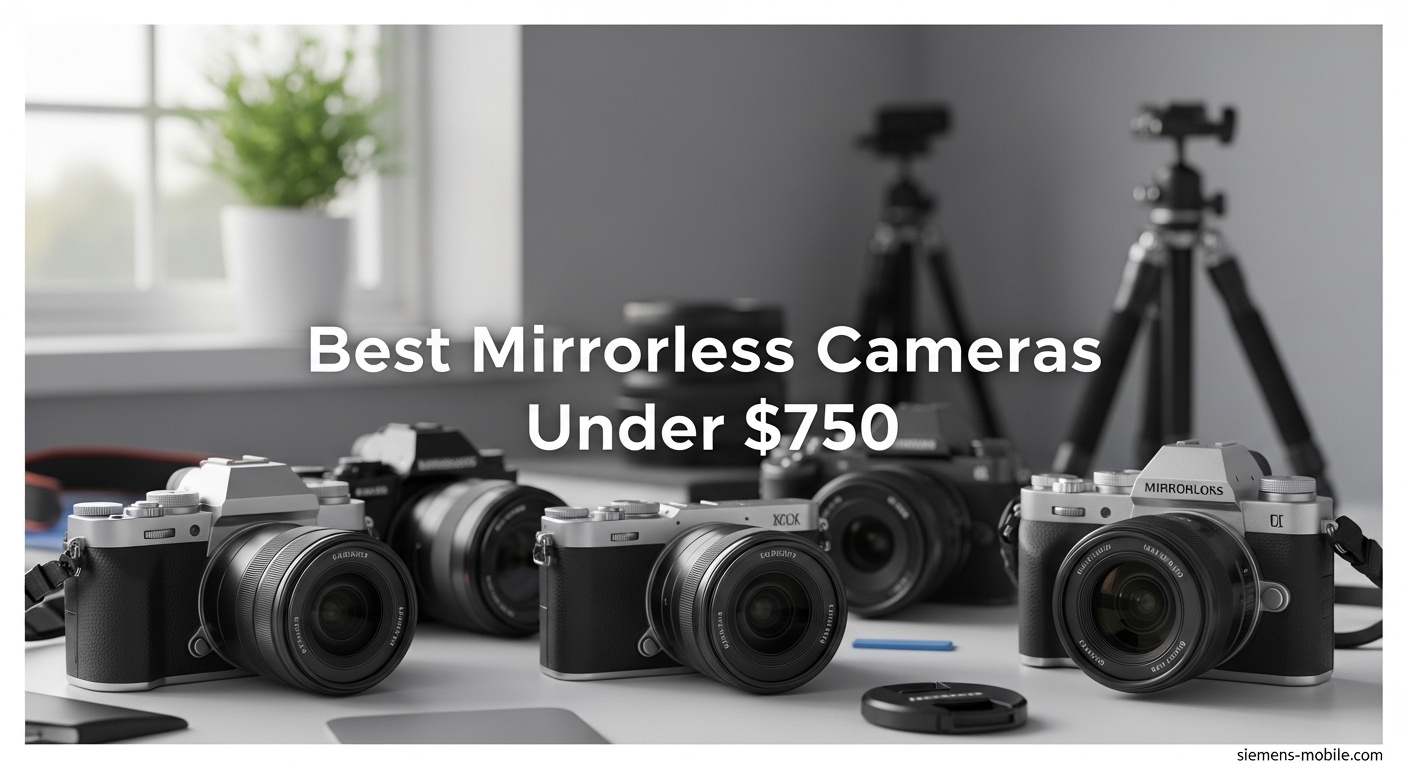 Best Mirrorless Cameras Under $750
