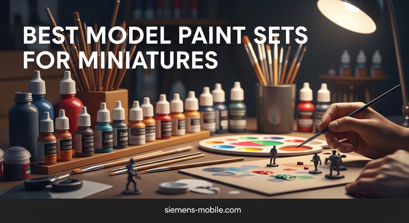 Best Model Paint Sets for Miniatures