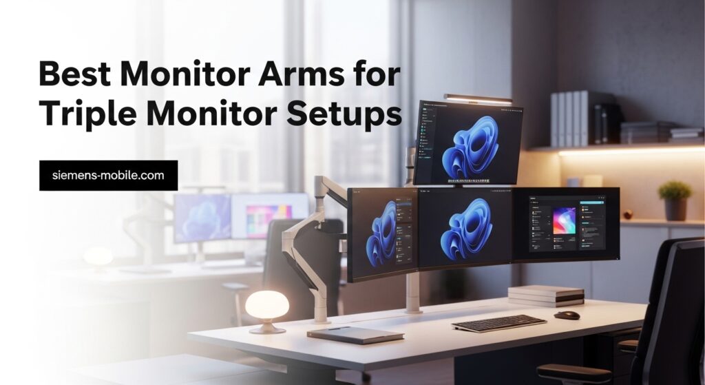 Best Monitor Arms for Triple Monitor Setups