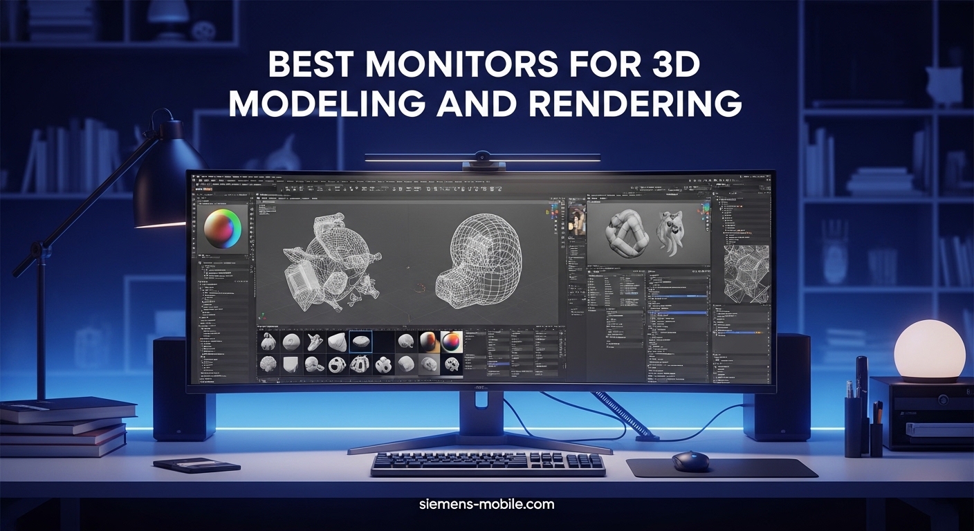 Best Monitors for 3D Modeling and Rendering
