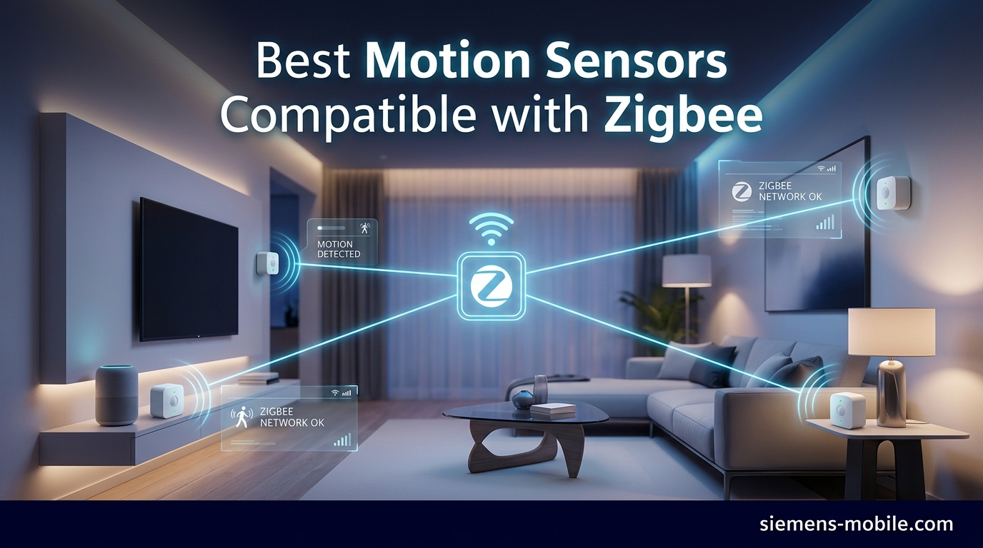 Best Motion Sensors Compatible with Zigbee
